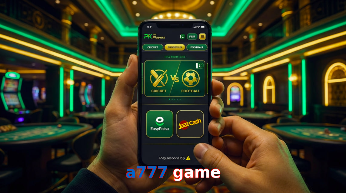 Payment and PKR controls in A777 Game
