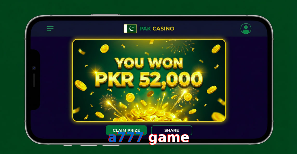 Payment and PKR controls in A777 Game